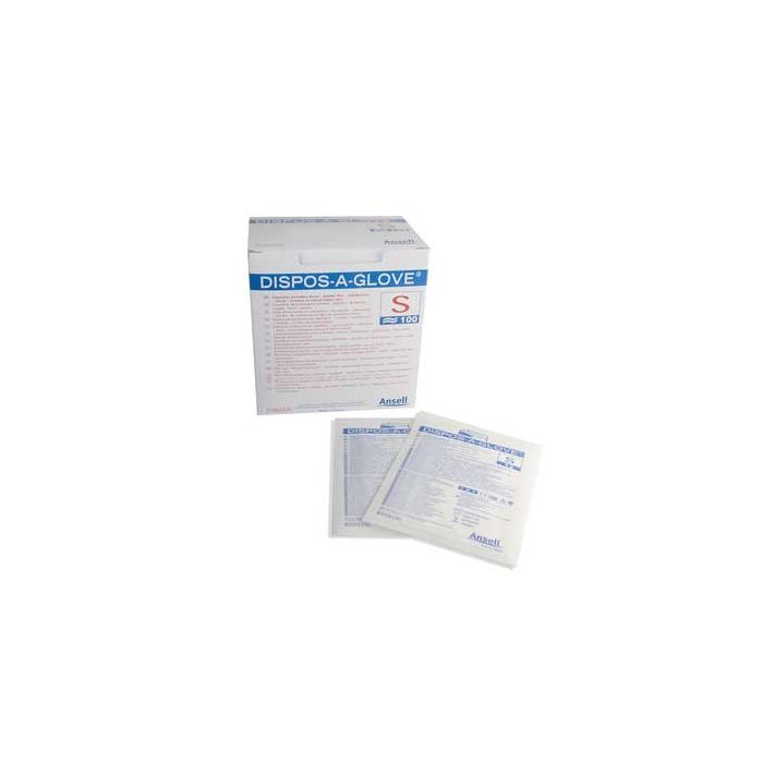 Ethiparat DISPOS-A-GLOVE Sterile Gloves, Small (100 single)