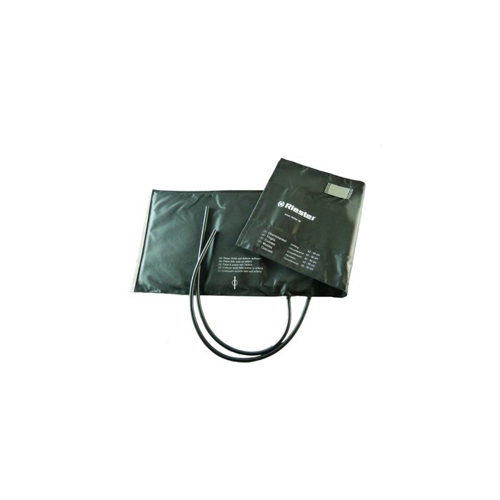 Riester Two Tube Thigh Velcro Blood Pressure Cuff, Thigh Circumference 42-50cm (Single Unit)