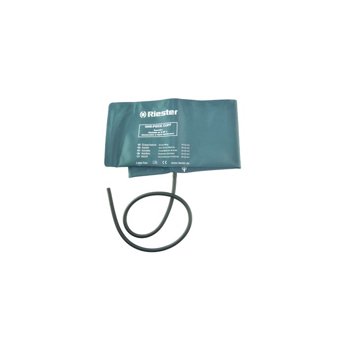 Riester Single Tube One Piece Cuff, Adult, 24-32cm (Single Unit)