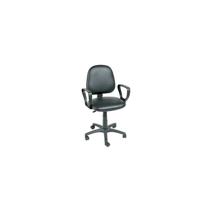 Sunflower Operator Chair with Arms (Black)
