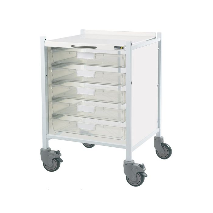Vista 40 Clinical Trolley (White)