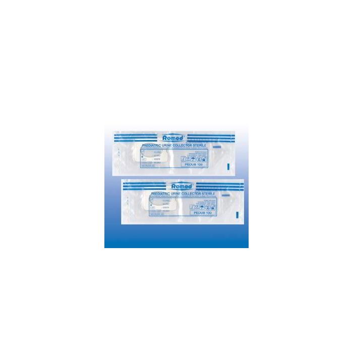 Romed Paediatric Urine Collection Bags, Sterile (100 Pack)