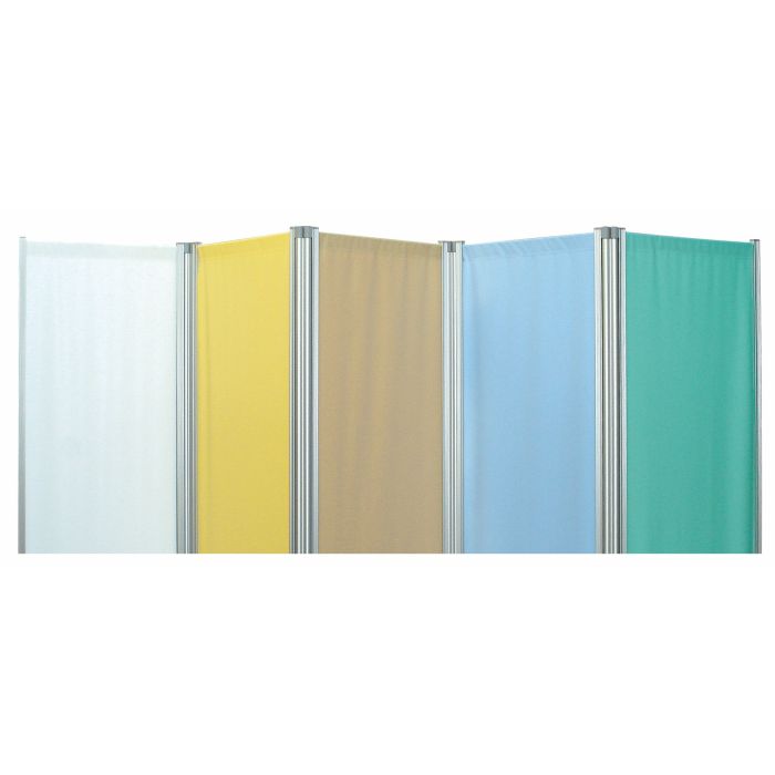 Three Panel Surgery Screen - White