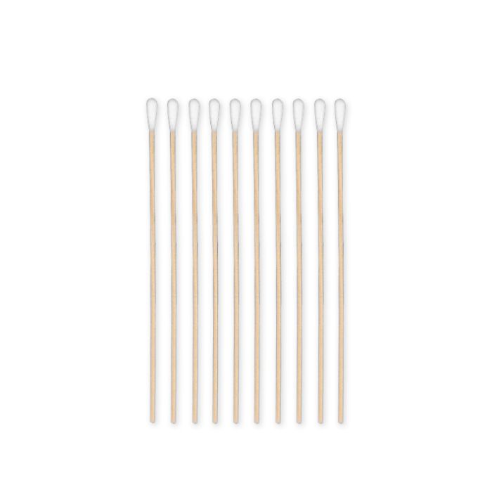 Megro Medi-Wood Sterile Cotton Swabs, 5mmx15cm (100 Pack)