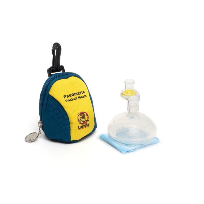 Laerdal Paediatric Pocket Mask (Single Unit)