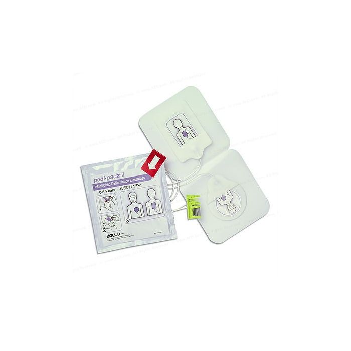 ZOLL AED Plus Defibrillator Child Pedi-Padz-II (Single Unit)