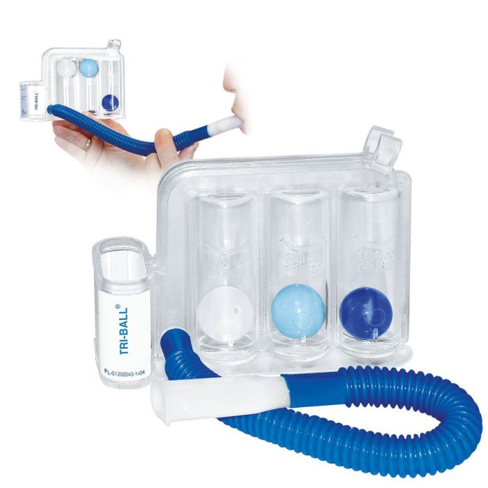 Megro Respiratory Exercises TRI-BALL (Single Unit)