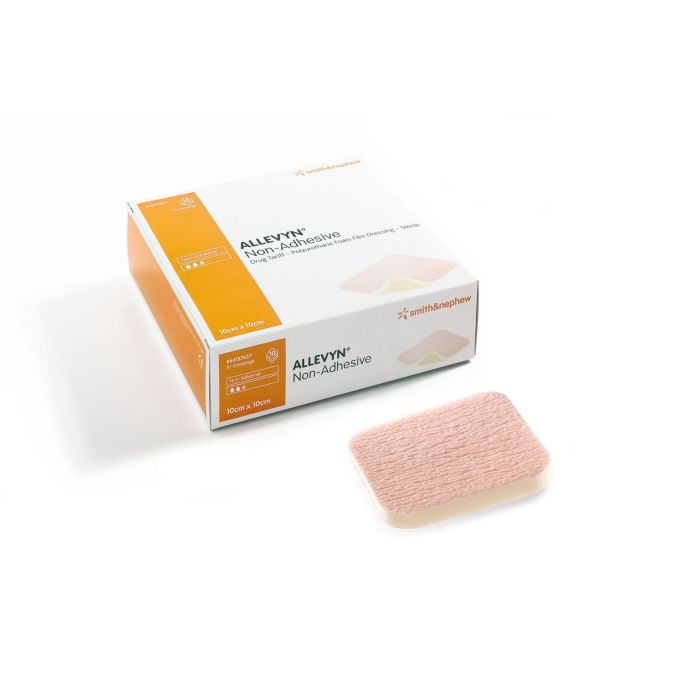 Smith & Nephew Allevyn Non-Adhesive Foam Dressing, 10cmx10cm (10 Pack)