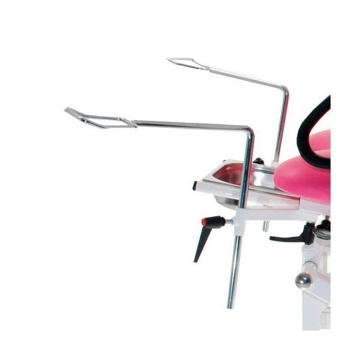Mediplinth Gynaecology Stirrups (index handles + hand wheels)