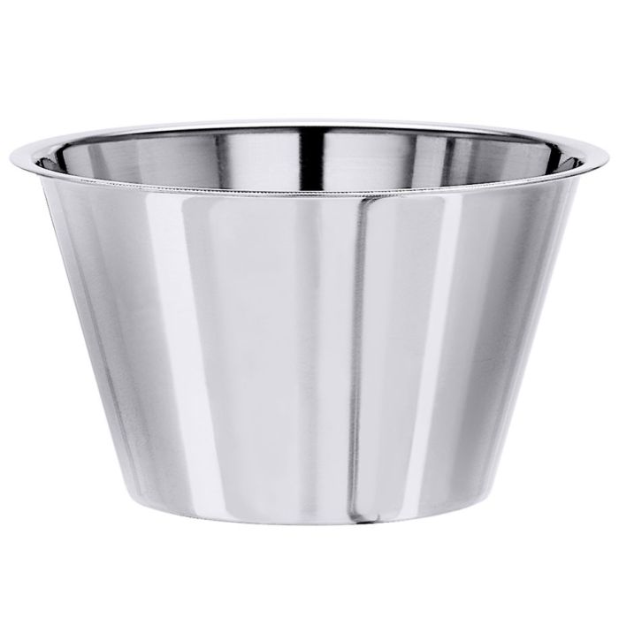 Stainless Steel Gallipot Dariol Mould, 100mlx3.4cm (Single Unit)