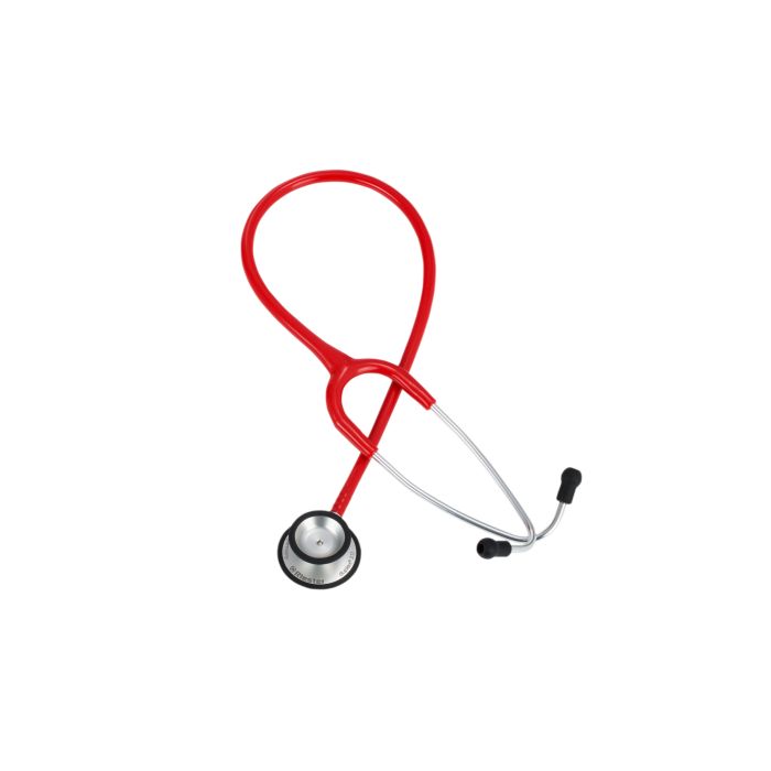 Riester DUPLEX 2.0 Stethoscope, Aluminium, Red (Single Unit)