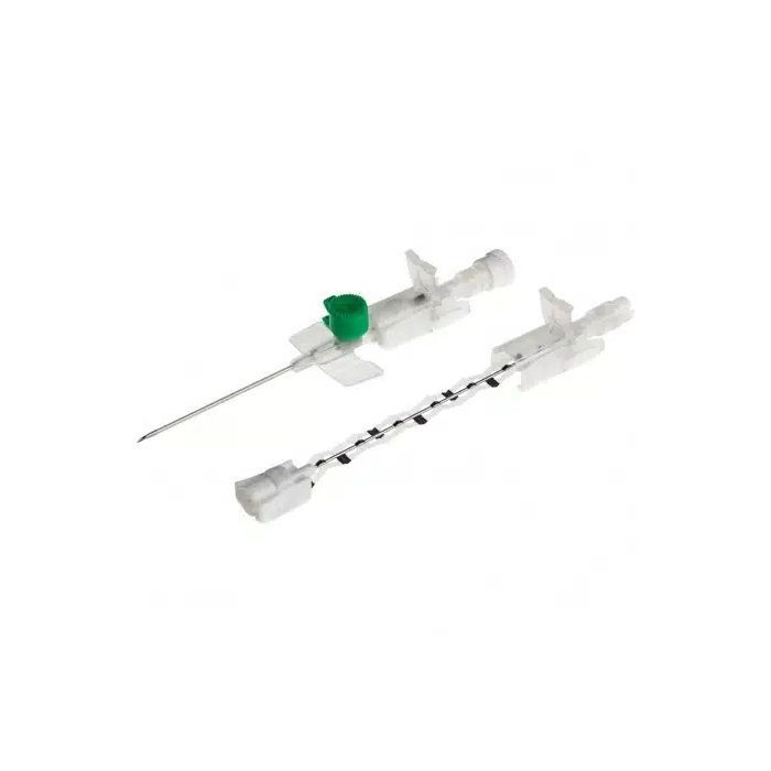 BD Venflon Pro Safety IV Cannula, Green, 18Gx45mm x 1