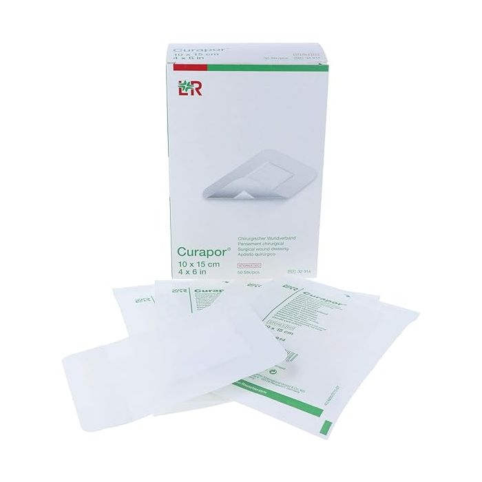 Lohmann & Rauscher Curapor Island Dressing, Sterile, 10cmx20cm (50 Pack)