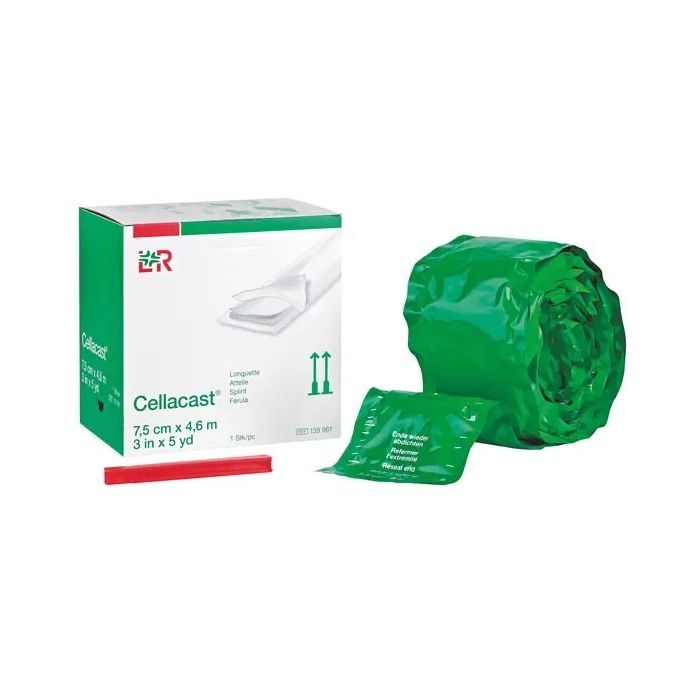 L&R Cellacast Rolled Splint Backslab 15cmx4.6m (Single Unit)