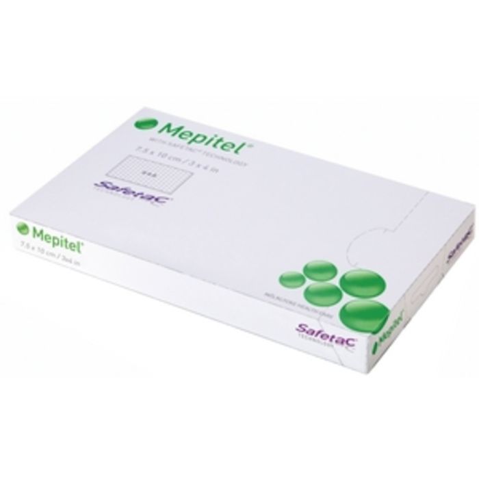 Mepitel Wound Contact Dressing with Safetac, 12cmx15cm (5 Pack)
