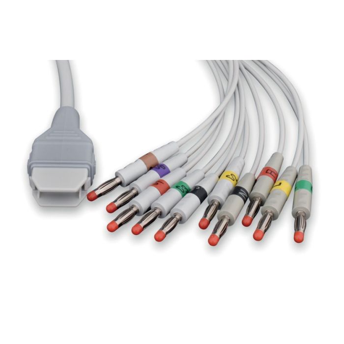 Patient Cable with banana plugs for Cardio 300 (set)