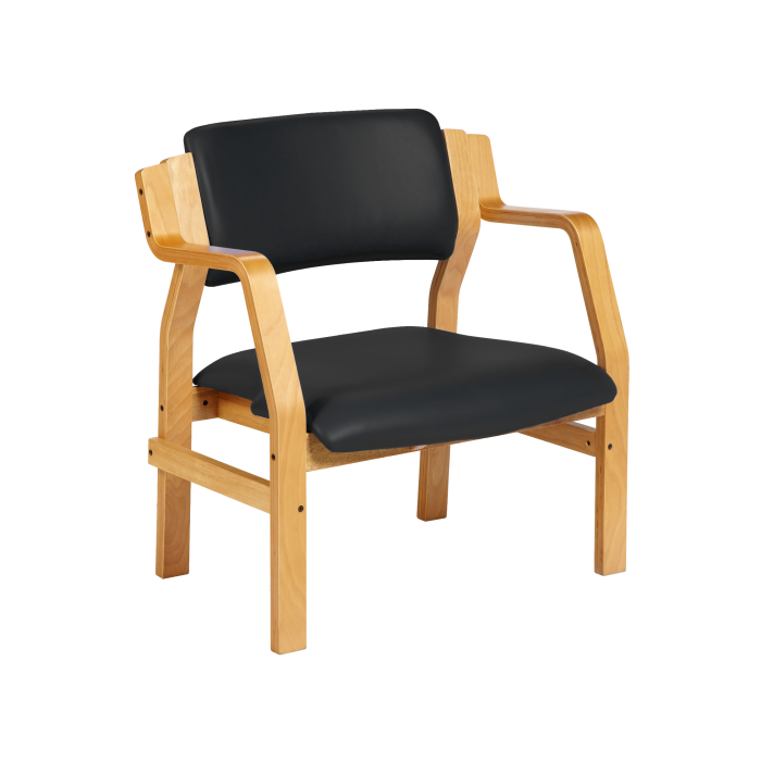 Aurora Bariatic Chair Vinyl Black Sun-CHA75VYL-BLACK