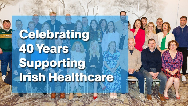 Celebrating 40 Years of Supporting Irish Healthcare