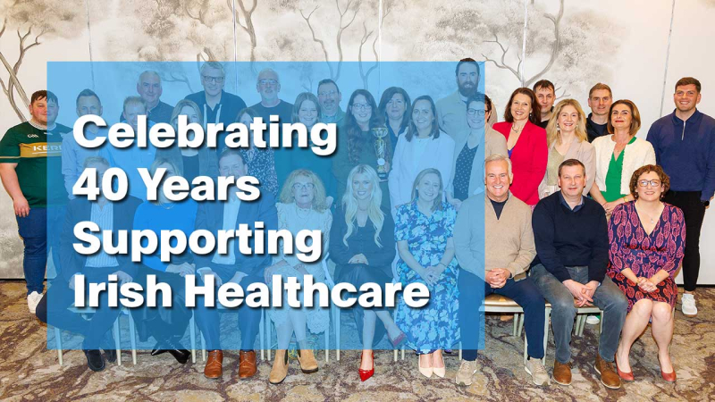 Celebrating 40 Years Supporting Irish Healthcare