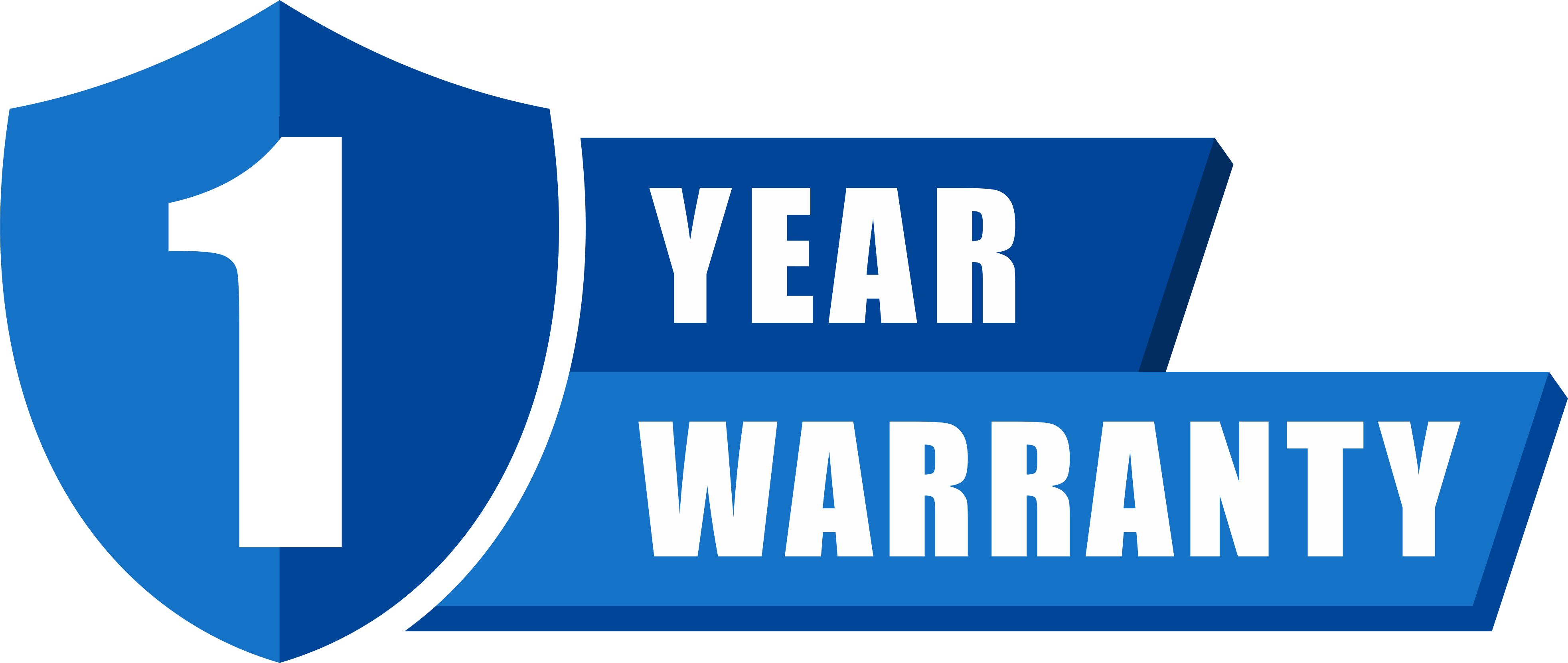 Manufacturer warranty lasting 1 year(s)